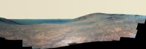 PIA20750: Mars Rover Opportunity's Panorama of 'Marathon Valley' (Enhanced Color)