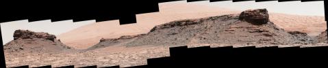 PIA20841: Martian Mesas in 'Murray Buttes' Area, Sol 1434