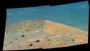 PIA20852: 'Spirit Mound' at Edge of Endeavour Crater, Mars (Enhanced Color)