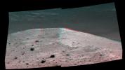 PIA20853: 'Spirit Mound' at Edge of Endeavour Crater, Mars (Anaglyph)