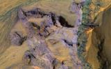 PIA21217: Colorful Bedrock Exposed in a Landslide Scarp