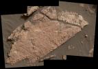 PIA21261: Possible Mud Cracks Preserved in Martian Rock
