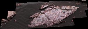 PIA21262: Mars Rover's Mastcam View of Possible Mud Cracks