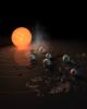 PIA21421: Abstract Concept of TRAPPIST-1 System