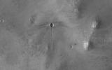 PIA21454: A Dragonfly-Shaped Crater