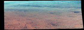 PIA21711: Martian Rocks Lining Possible Ancient Channel (Enhanced Color)