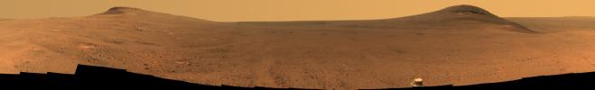 PIA21723: Panorama Above 'Perseverance Valley' on Mars