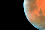 PIA21837: NASA's Hubble Sees Martian Moon Orbiting the Red Planet