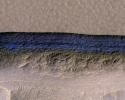 PIA22077: Underground Martian Ice Deposit Exposed at Scarp
