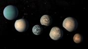 PIA22097: Illustration of TRAPPIST-1 Planets as of Feb. 2018