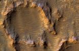 PIA22439: Bedrock on a Crater Floor