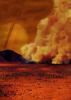 PIA22482: Dust Storms Raised by Strong Winds on Titan (Artist's Concept)
