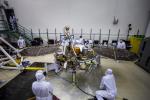 PIA22739: Pre-Launch Testing of InSight's Solar Arrays