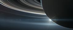 PIA22766: Cassini orbiting Saturn (Illustration)