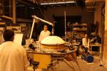 PIA22806: InSight Robotic Arm Test Lift of Wind and Thermal Shield