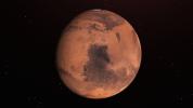 PIA23515: Water Ice Marked on Mars Globe (Illustration)