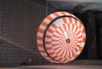 PIA23916: Wind Tunnel Testing Perseverance's Parachute