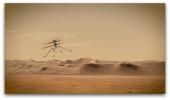 PIA23961: Ingenuity Mars Helicopter in Flight (Artist's Concept)