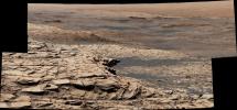 PIA23974: Curiosity's View From the Top of the Greenheugh Pediment
