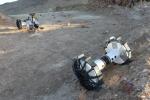PIA24109: DuAxel Undocks a Tethered Axel to Explore a Steep Slope