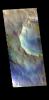 PIA24501: Crater in Crater - False Color