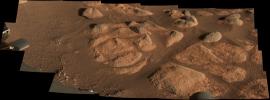 PIA24627: Perseverance's Mastcam-Z Images Intriguing Rocks