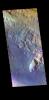 PIA24638: Terra Sabaea Crater - False Color