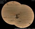 PIA24665: Perseverance's SuperCam Views the Ingenuity Helicopter