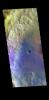 PIA24671: Tombaugh Crater - False Color
