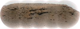 PIA24683: Mars' Delta Scarp From More Than a Mile Away
