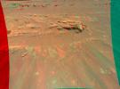 PIA24811: Mars Mound from Ingenuity Helicopter's Perspective in 3D