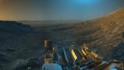 PIA24937: A Picture Postcard From Curiosity's Navcams