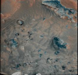 PIA00789: Wind Effects on Martian Soil