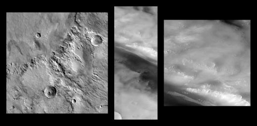 PIA01024: Valley and Surrounding Terrain Adjacent to Schiaparelli Crater