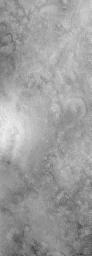 PIA01467: Seeing Mars' Northern Plains Through Springtime Haze