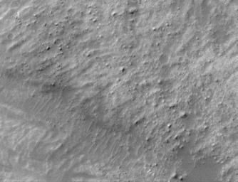 PIA01674: 1.5 Meter Per Pixel View of Boulders in Ganges Chasma