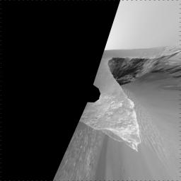 PIA01896: Opportunity's View, Sol 958 (Vertical)
