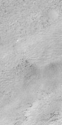 PIA02095: Winter Frosts of the Retreating South Polar Cap