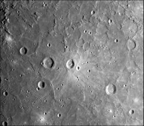 PIA02412: Uncratered Area on Mercury