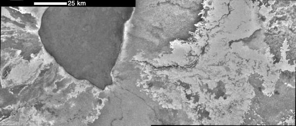 PIA02539: Bright Lava Flows at Emakong Patera, Io