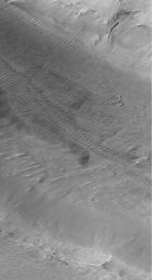 PIA02814: Channels and Gullies in Nirgal Vallis--The Work of Water?