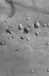 PIA03019: Secondary Craters