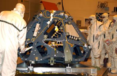 PIA04828: Rover 2 Moved to Workstand