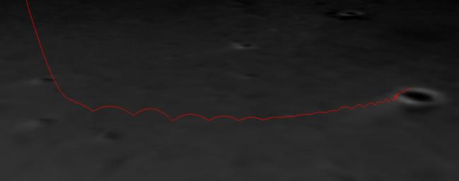 PIA05227: Opportunity Bounces to a Stop