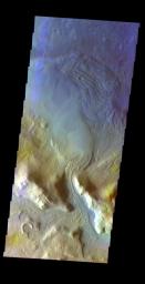PIA06004: Moreux Crater