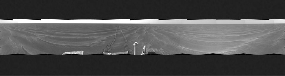 PIA07464: Opportunity View on Sol 398