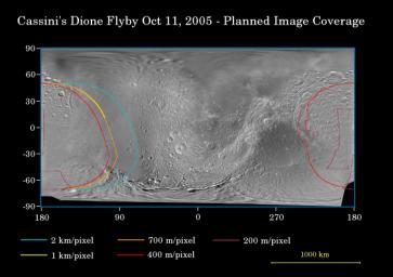 PIA07743: Cassini's Visit to Dione