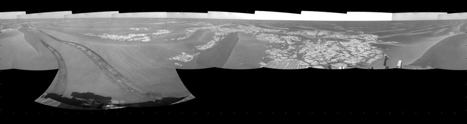 PIA11813: Opportunity's View on Sols 1803 and 1804