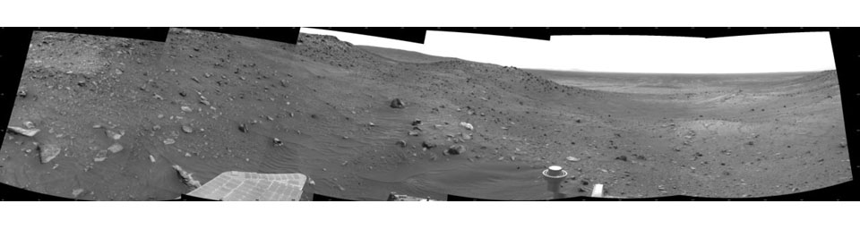 PIA11978: View Ahead After Spirit's Sol 1861 Drive