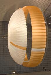 PIA11994: Large Parachute for NASA's Mars Science Laboratory